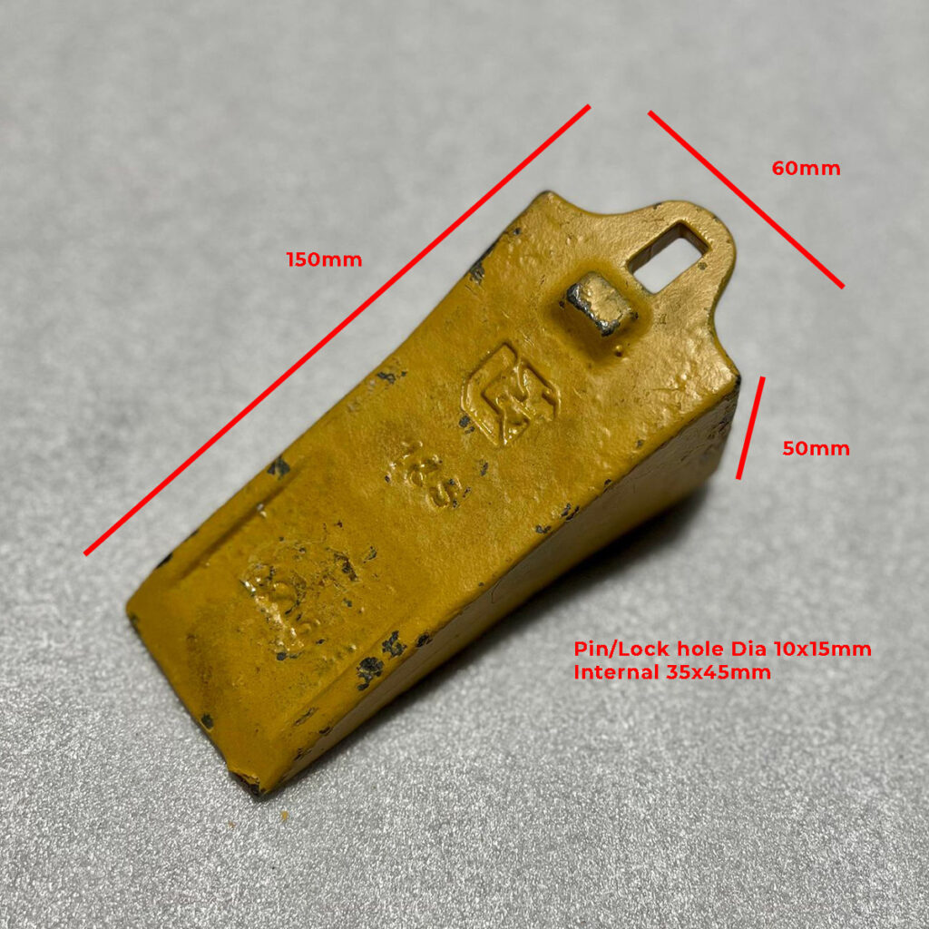 Pengo Auger Chisel Tooth - Size 35, Part #140029, For CS & AG L8 Machines (Pack Of 10)